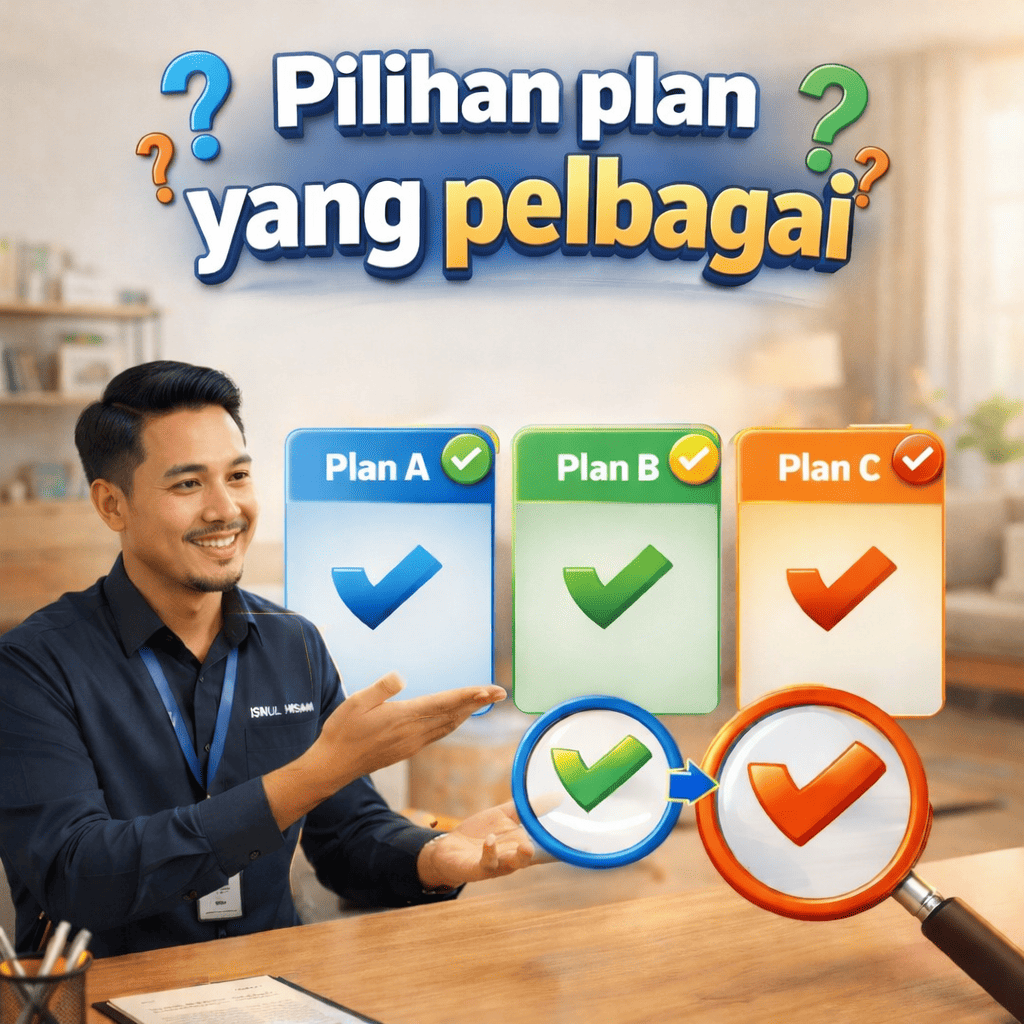 Pilihan plan yang pelbagai